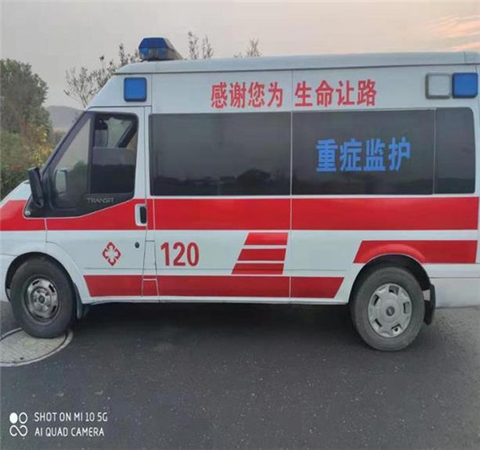 社旗县救护车出租服务案例3